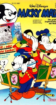 Micky Maus 1987-51 - Ehapa - German