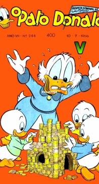 O Pato Donald 0244 - Abril 1956 - Brazilian Portuguese
