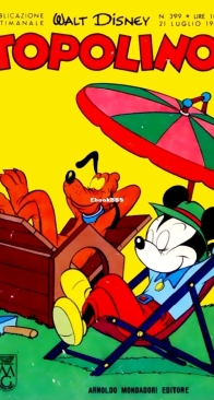 Topolino 0399 - Mondadori 1963 - Italian