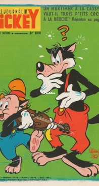 Le Journal de Mickey 1030 - Hachette 1972 - French