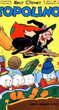Topolino 0423 - Mondadori 1964 - Italian