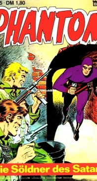 Phantom 085 - Die Söldner des Satans - Bastei 1977 - German