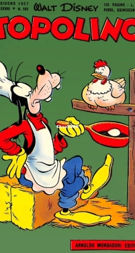Topolino 0165 - Mondadori 1957 - Italian