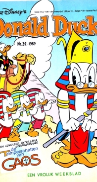 Donald Duck - Dutch Weekblad - Issue 32 - 1989 - Dutch