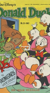 Donald Duck - Dutch Weekblad - Issue 51 - 1987 - Dutch