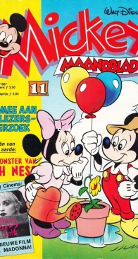 Mickey Maandblad 11 - 1987 - Dutch