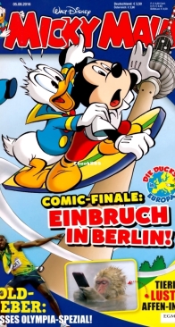 Micky Maus 2016-32-33 - Ehapa - German