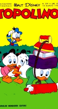 Topolino 0329 - Mondadori 1962 - Italian