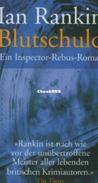 Blutschuld - Inspector Rebus 6 -  Ian Rankin - German