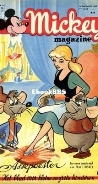 Mickey Magazine 10 -  N.V. Uitgaven Pont-Levis 1950 - Dutch