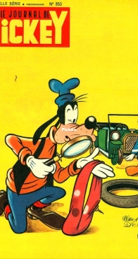 Le Journal de Mickey 0353 - Hachette 1959 - French