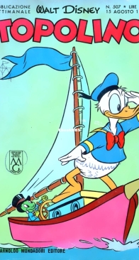 Topolino 0507 - Mondadori 1965 - Italian