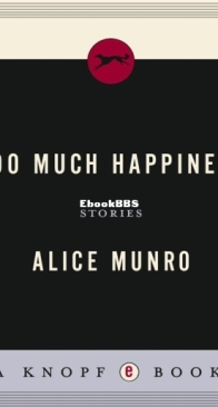 Too Much Happiness - Alice Munro - English
