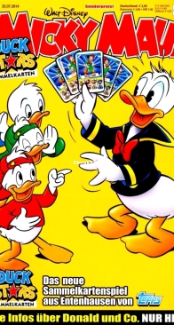 Micky Maus 2014-31 - Ehapa - German