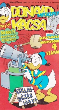 Donald Kacsa 1997.18 - Egmont 1997 - Hungarian