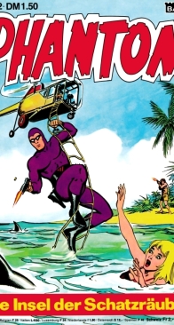 Phantom 052 - Die Insel der Schatzräuber - Bastei 1976 - German