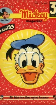 Mickey Magazine 117 - N.V. Uitgaven Pont-Levis 1953 - Dutch