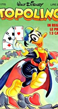 Topolino 1770 - Mondadori 1989 - Italian