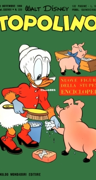 Topolino 0223 - Mondadori 1959 - Italian