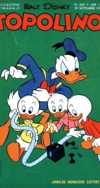 Topolino 0460 - Mondadori 1964 - Italian