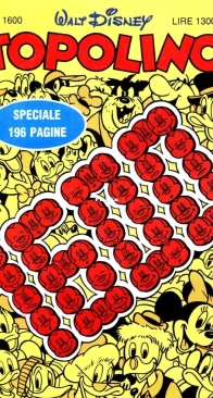 Topolino 1600 - Mondadori 1986 - Italian