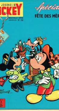 Le Journal de Mickey 0730 - Hachette 1966 - French