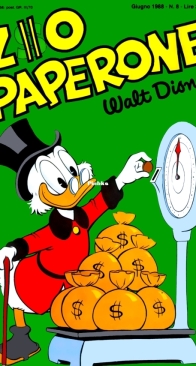 Zio Paperone 8 - Walt Disney - 1988 - Italian