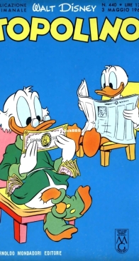 Topolino 0440 - Mondadori 1964 - Italian