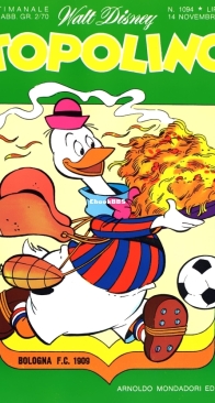 Topolino 1094 - Mondadori 1976 - Italian