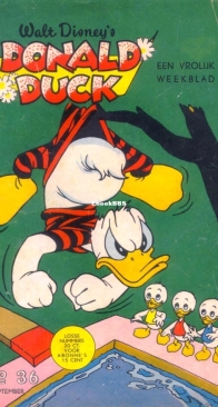 Donald Duck - Dutch Weekblad - Issue 36 - 1955 - Dutch