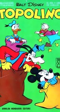 Topolino 0504 - Mondadori 1965 - Italian