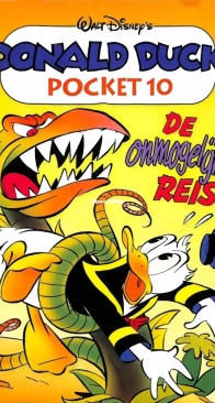 Donald Duck Pocket Serie 3 - Issue 10 - De Onmogelijke Reis - Sanoma 1992 - Dutch