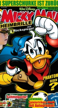 Micky Maus 2007-36 - Ehapa - German