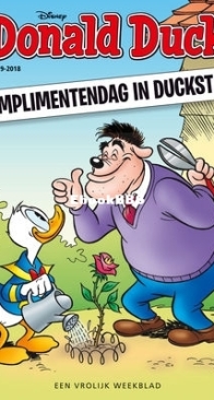 Donald Duck - Dutch Weekblad - Issue 09 - 2018 - Dutch