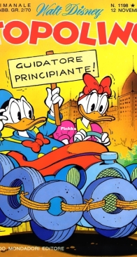 Topolino 1198 - Mondadori 1978 - Italian