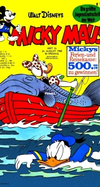 Micky Maus 1968 - 34 - Ehapa - German