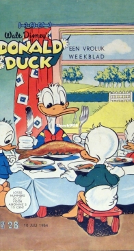 Donald Duck - Dutch Weekblad - Issue 28 - 1954 - Dutch