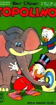 Topolino 0555 - Mondadori 1966 - Italian