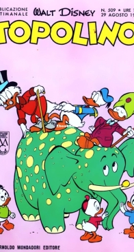 Topolino 0509 - Mondadori 1965 - Italian