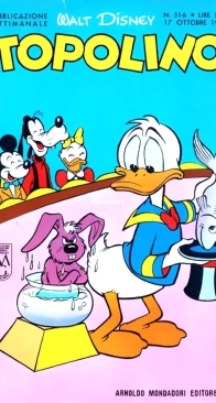 Topolino 0516 - Mondadori 1965 - Italian