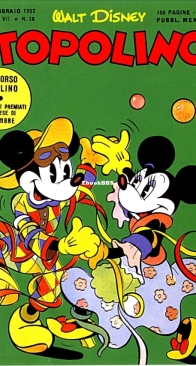 Topolino 0038 - Mondadori 1952 - Italian
