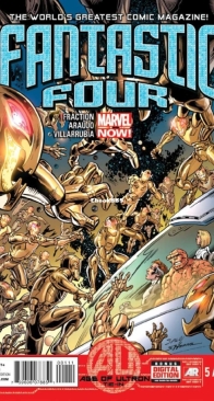 Fantastic Four v4 05AU (of 16) - Marvel 2013 - Matt Fraction - English