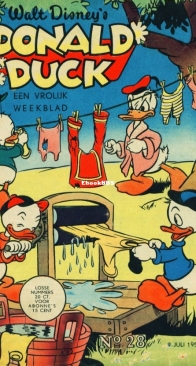 Donald Duck - Dutch Weekblad - Issue 28 - 1955 - Dutch