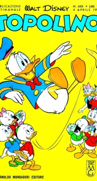 Topolino 0488 - Mondadori 1965 - Italian