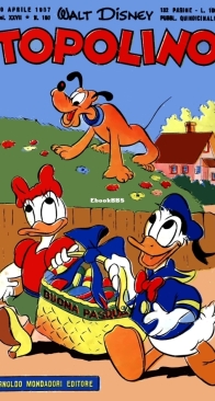 Topolino 0160 - Mondadori 1957 - Italian