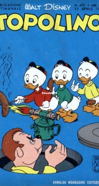 Topolino 0491 - Mondadori 1965 - Italian