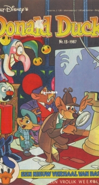 Donald Duck - Dutch Weekblad - Issue 13 - 1987 - Dutch