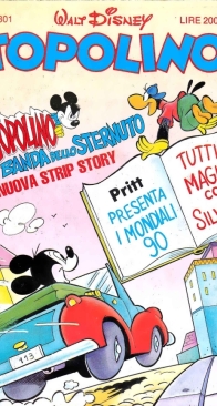 Topolino 1801 - Mondadori 1990 - Italian