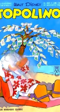 Topolino 0560 - Mondadori 1966 - Italian