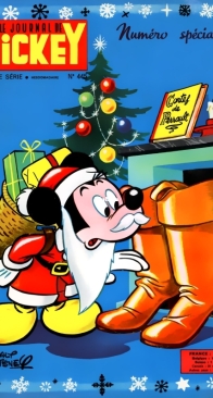 Le Journal de Mickey 0445 - Hachette 1960 - French